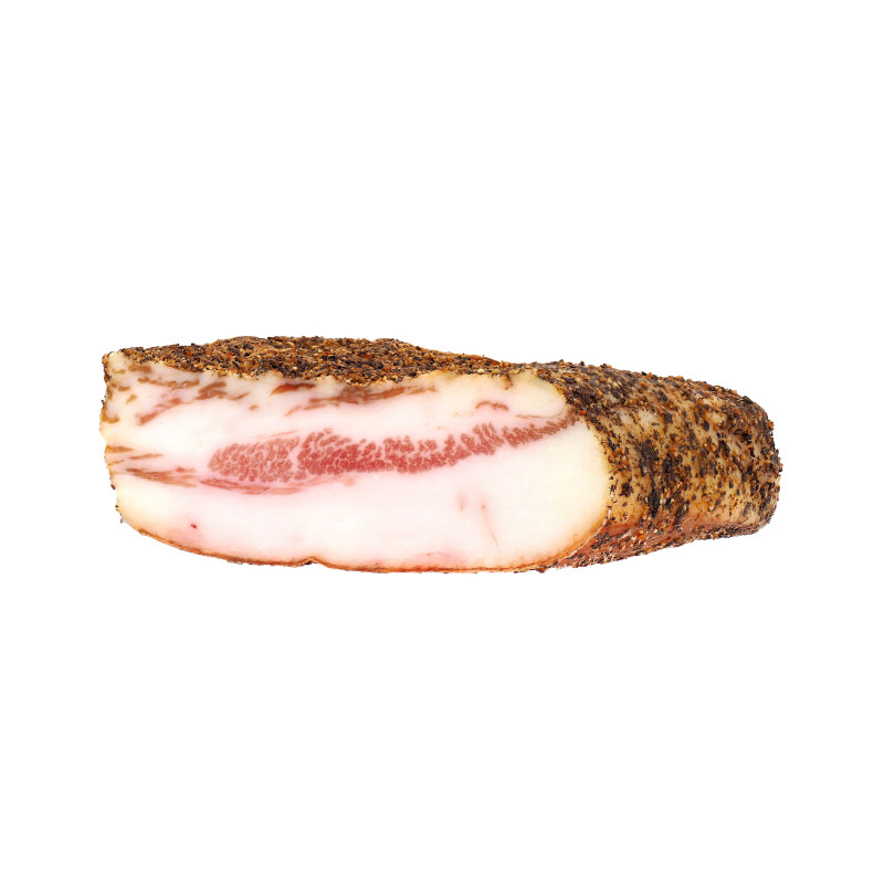 sweet stretched bacon pancetta