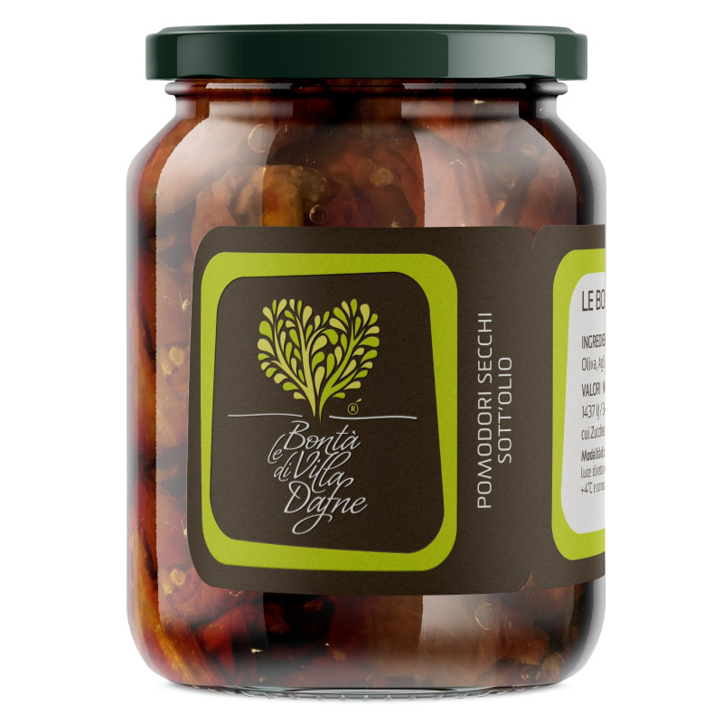 Pomodoro Secco in Olio Extravergine di Oliva (vasetto da 390 gr)