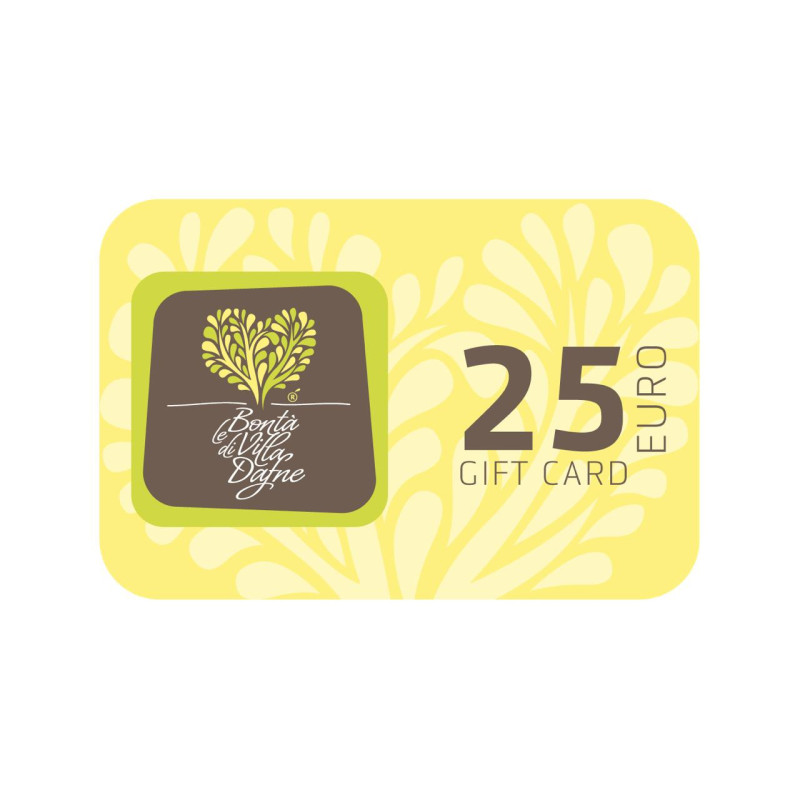 The Villa Dafne gift card - € 25